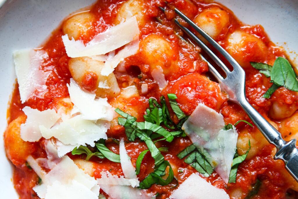 Marinara Gnocchi easy recipe