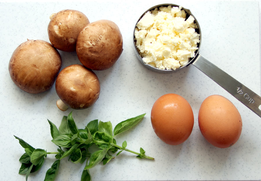 ingredients on cutting board