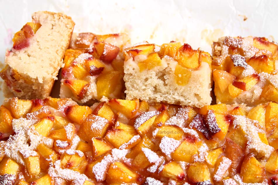 easy peach cake