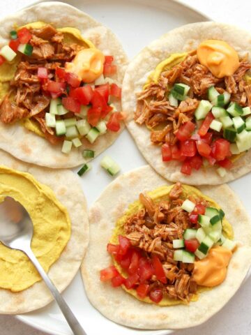 Recipe Pulled Jackfruit Tacos on plate