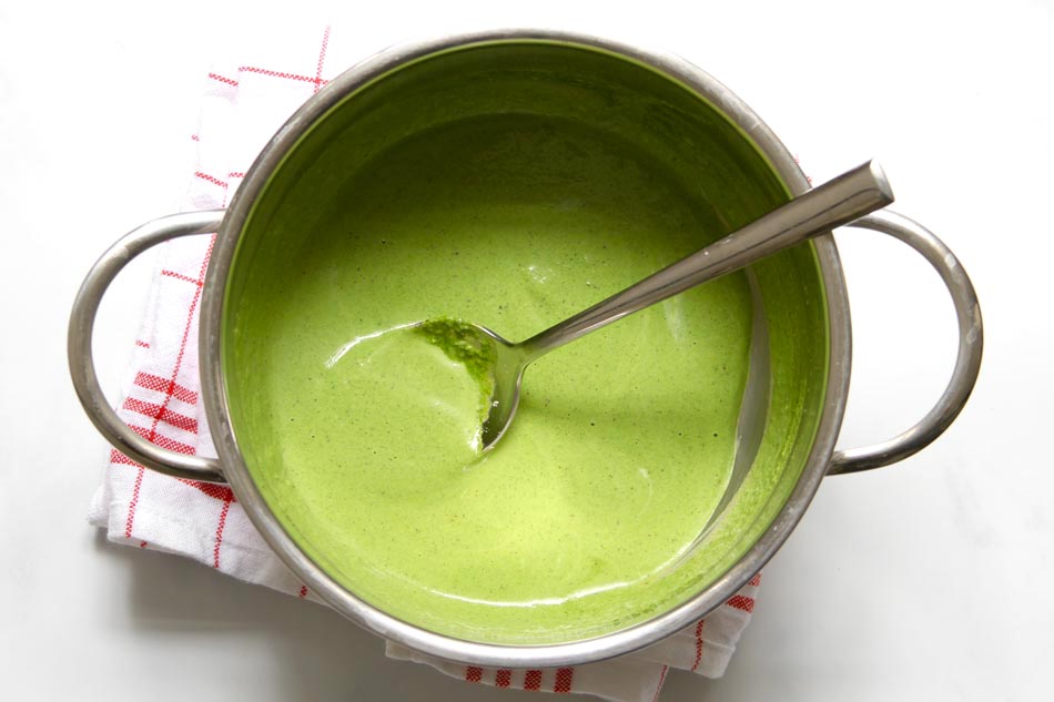 Creamy Basil Spinach Sauce